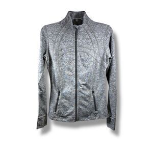 Lululemon Define Jacket Luon in Heathered Black Size 8